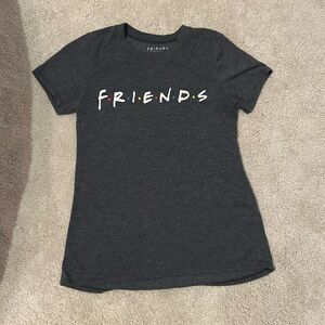 FRIENDS Tee - Size XS - Dark Gray